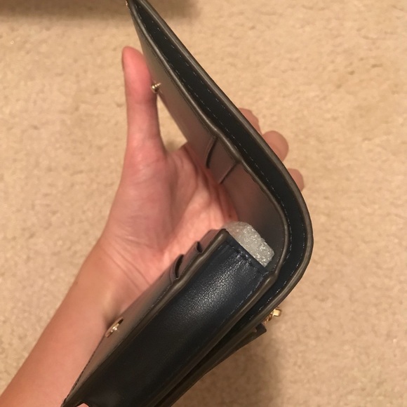 Tory Burch Parker foldable mini leather wallet - Picture 4 of 7